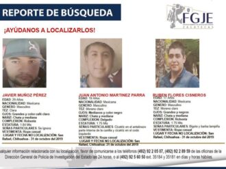 Esperamos volver a verlos: madre de Rubén