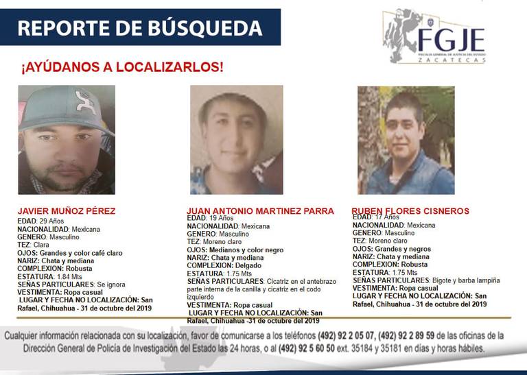 Esperamos volver a verlos: madre de Rubén