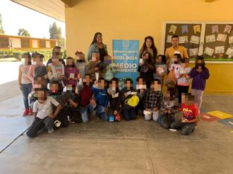Fomentan cuidado del medio ambiente con estudiantes de primaria 