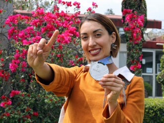 Regresa Mariana Arceo con plata de Egipto 