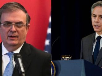 Blinken y Ebrard analizan cooperación en materia policial