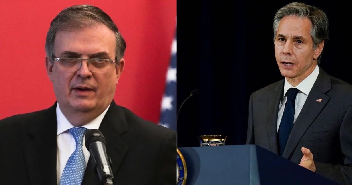 Blinken y Ebrard analizan cooperación en materia policial