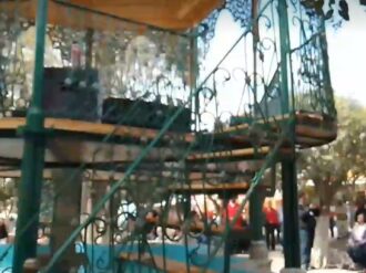 Termina la rehabilitación del kiosco en Pinos