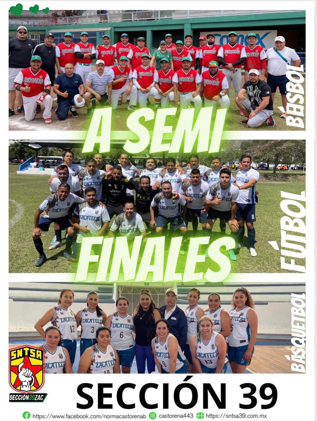 El Sntsa 39 va a las finales
