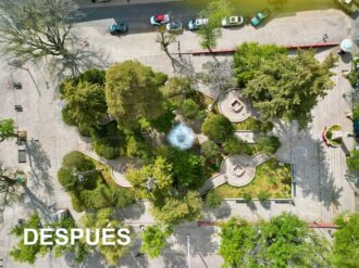 Destaca Pinos por el cuidado de sus áreas verdes 