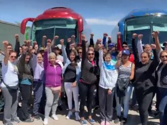 Van con todo, deportistas de la sección 39 del Sntsa