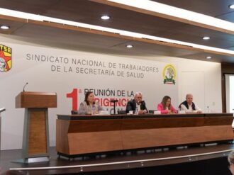 Acude  Norma Castorena a reunión de la dirigencia nacional