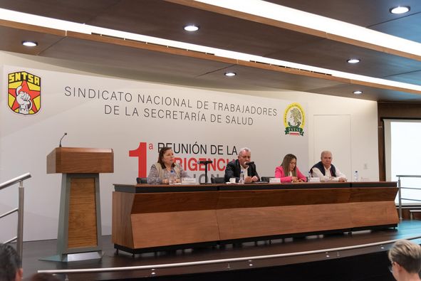 Acude  Norma Castorena a reunión de la dirigencia nacional