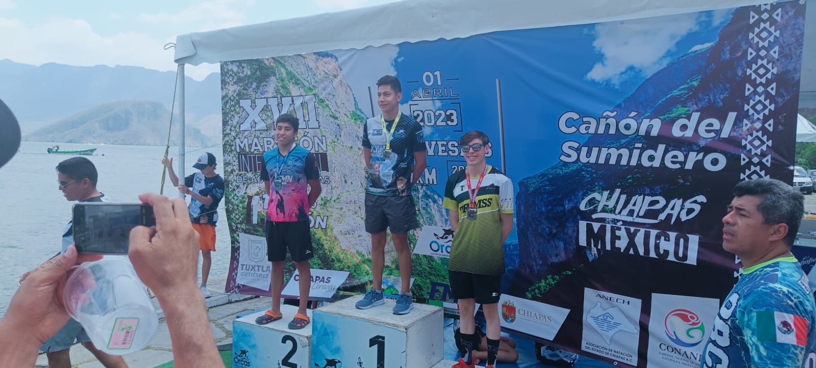 Clasifican zacatecanos al nacional de aguas abiertas 