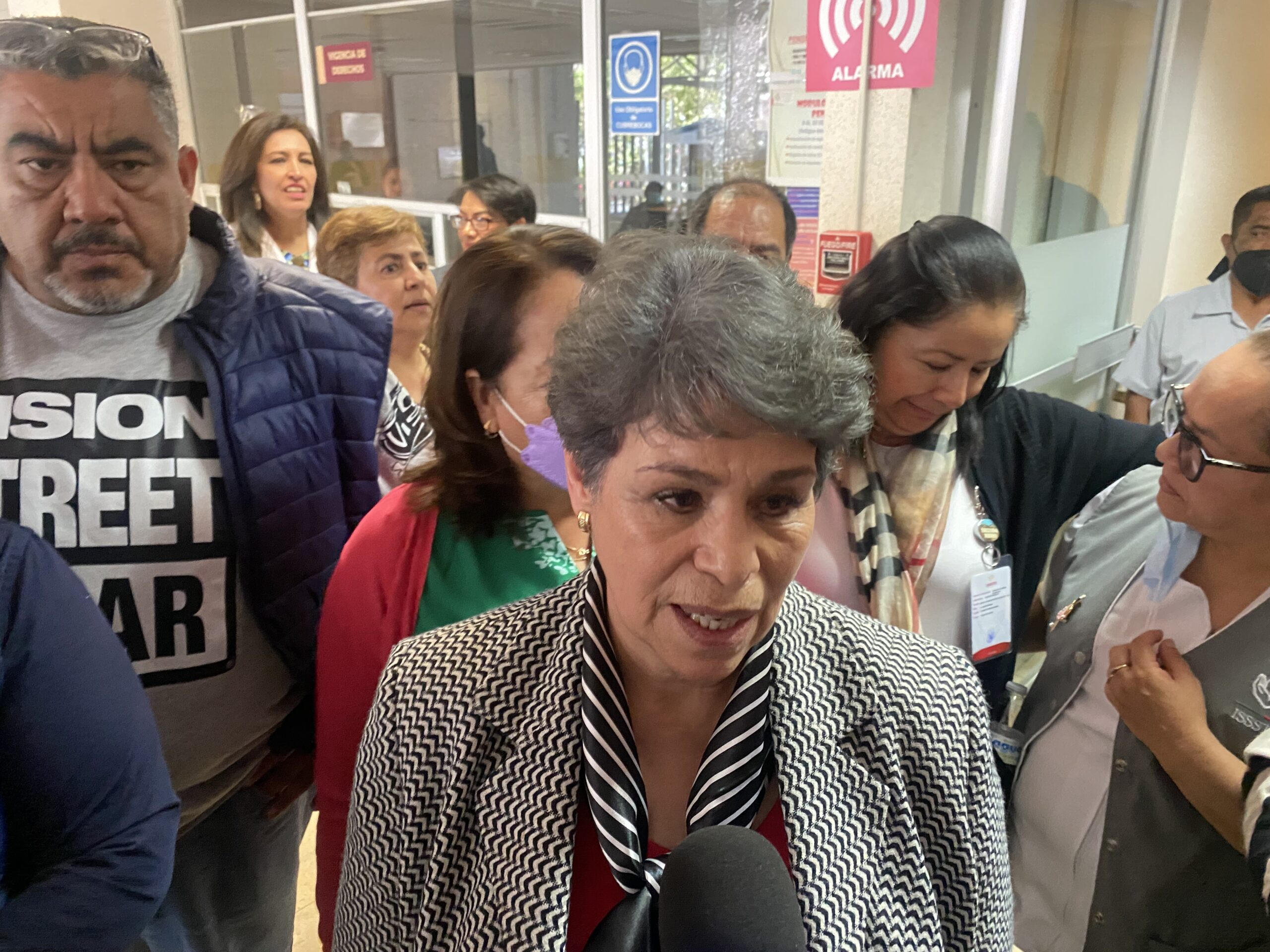 Terminará manifestación en el ISSSTE 