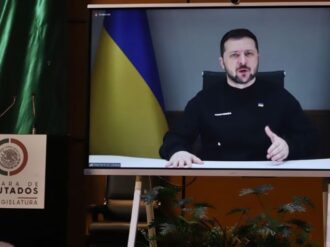 Zelenski pide a México unirse a la “fórmula ucraniana de la paz”