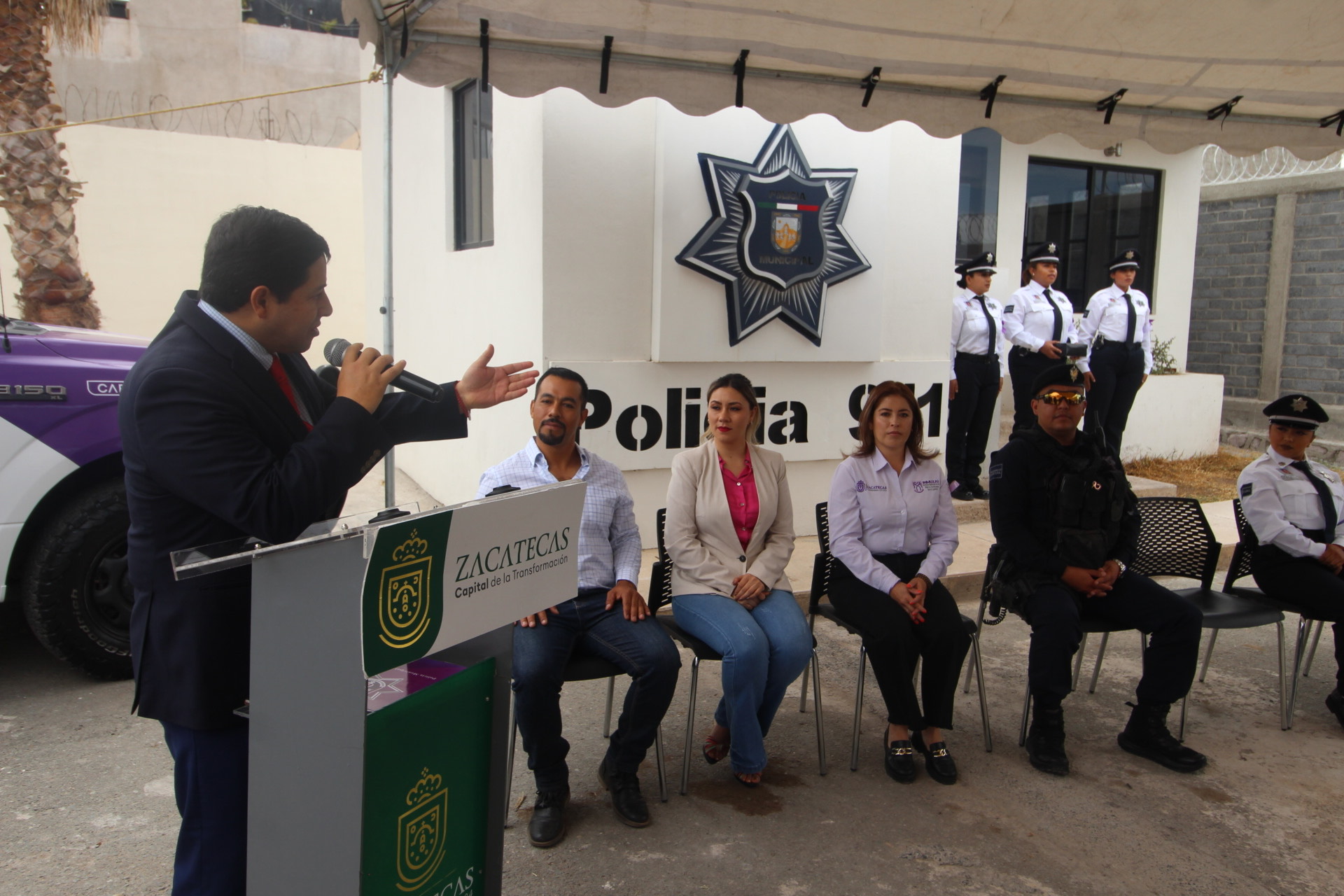 Inauguran base Mujer Segura
