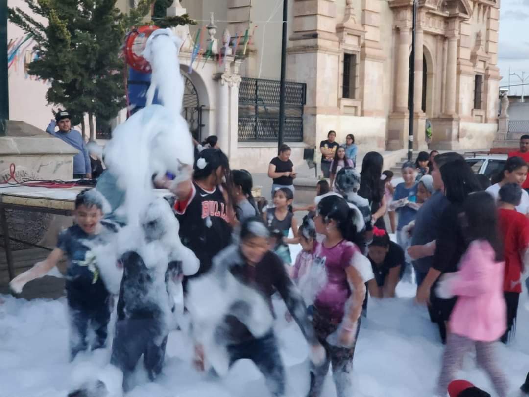 Espuma y diversión