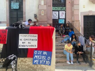 Exigen destitución de directora de la Escuela de Conservación 