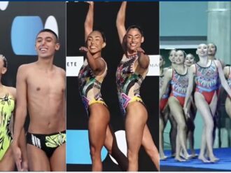 Gana México cuatro medallas en Copa del Mundo de Natación Artística