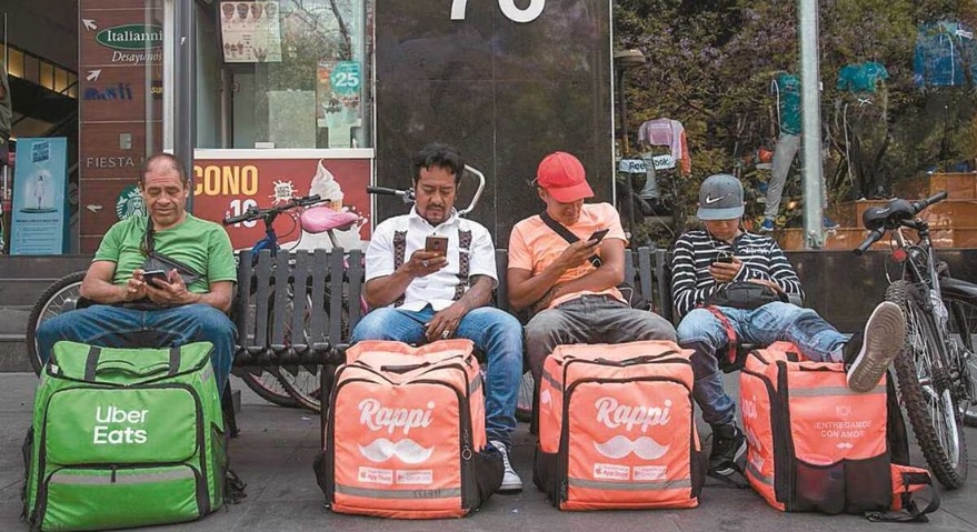 Buscan que repartidores independientes de plataformas digitales tengan seguro social