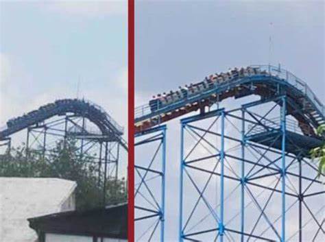 Falla en juego mecánico de Six Flags deja varados en las alturas a visitantes
