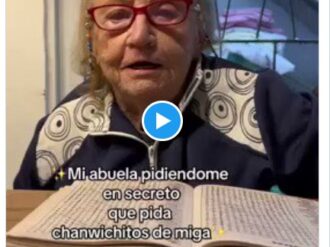 El conmovedor pedido de un abuelita de 99 años