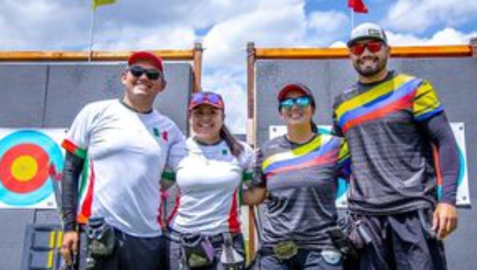 Dafne Quintero y Sebastián García ganan medalla de plata en la Copa del Mundo de Tiro con Arco