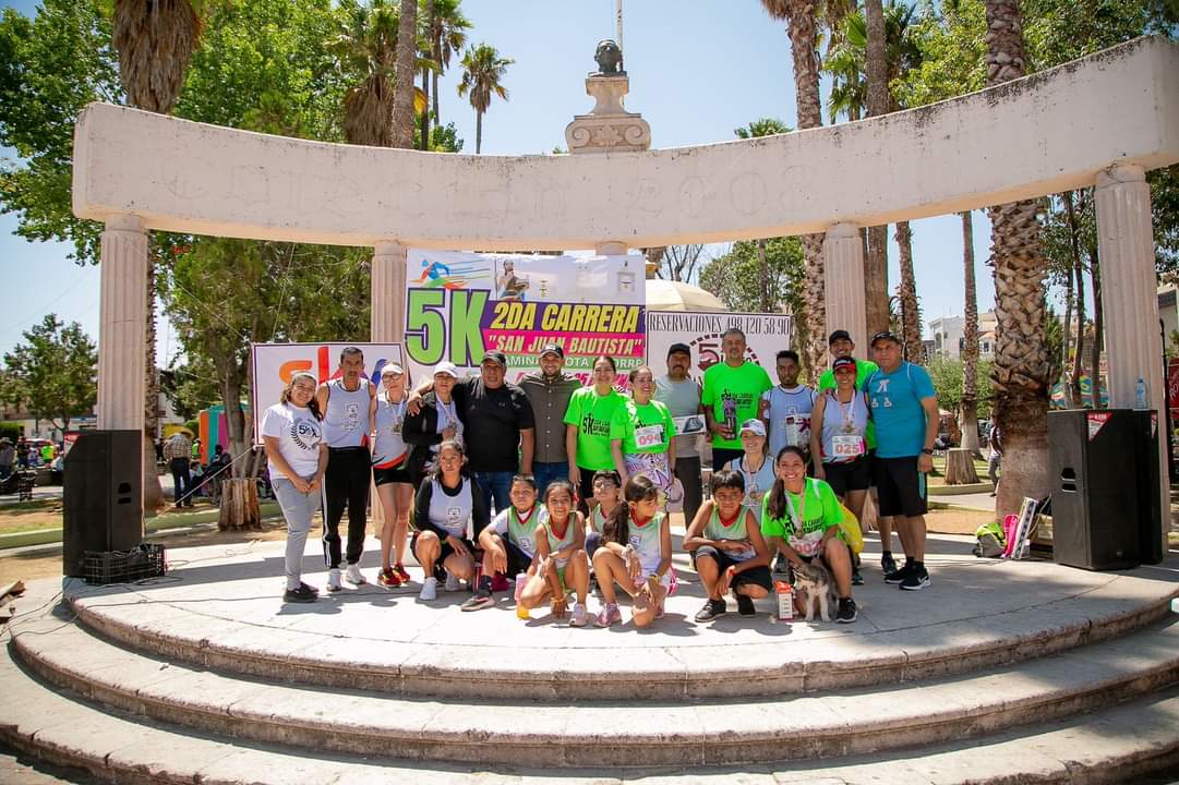 Un éxito, Segunda carrera 5k en Juan Aldama