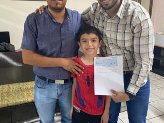 Reconocen a Humberto por su medalla de plata en Matemáticas 