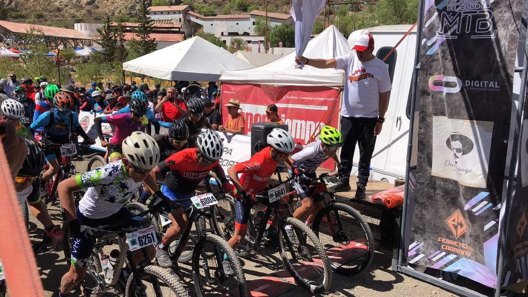 Un éxito, la carrera MTB