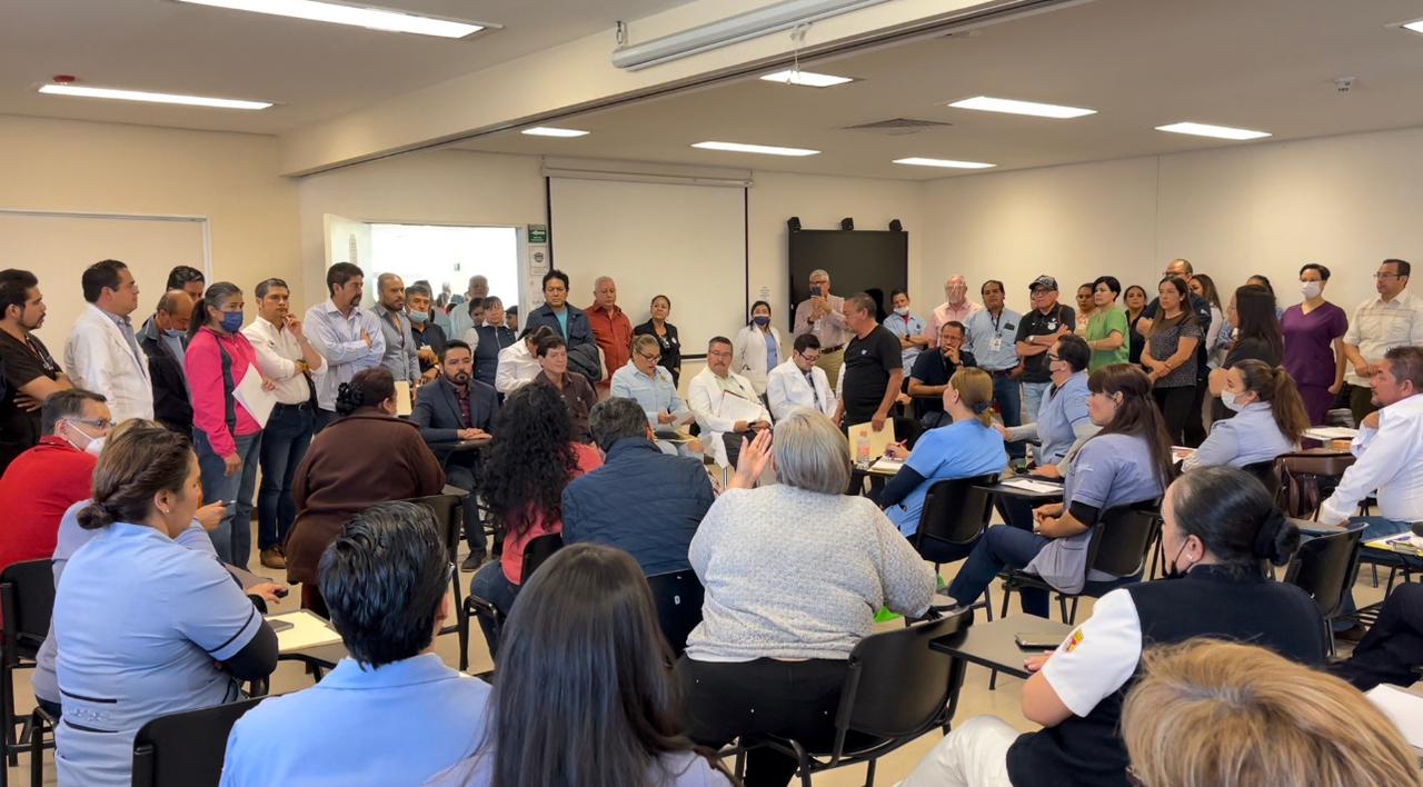 El Sntsa no liberará los hospitales de Zacatecas y Fresnillo hasta que los escuchen