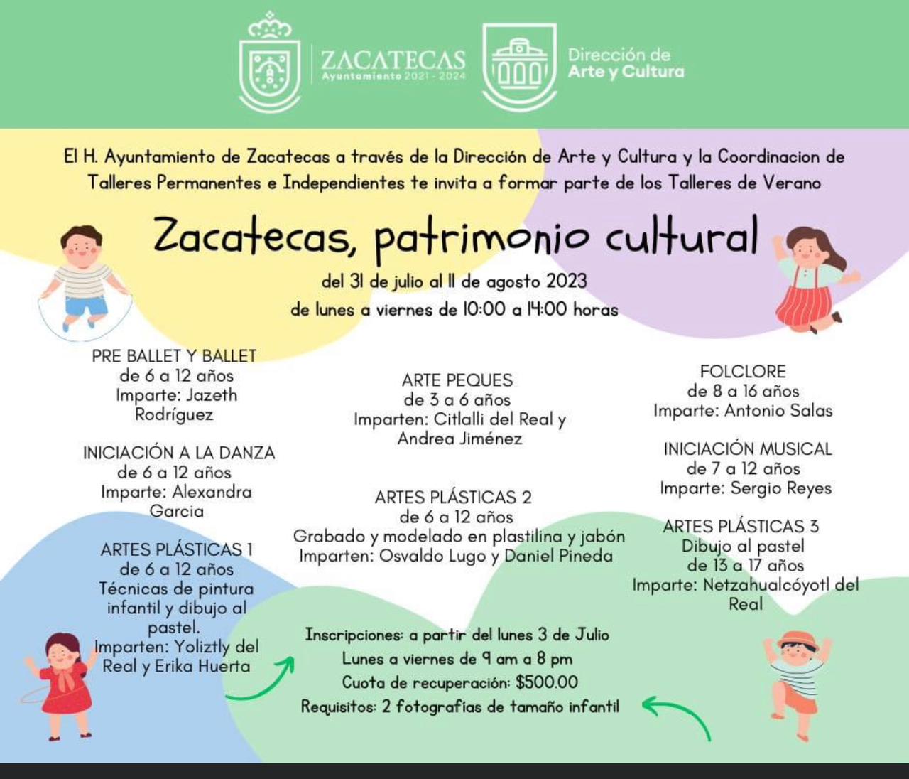 Realizará la capital cursos de verano para niños