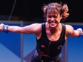 Janeth Gómez, campeona del mundo en halterofilia