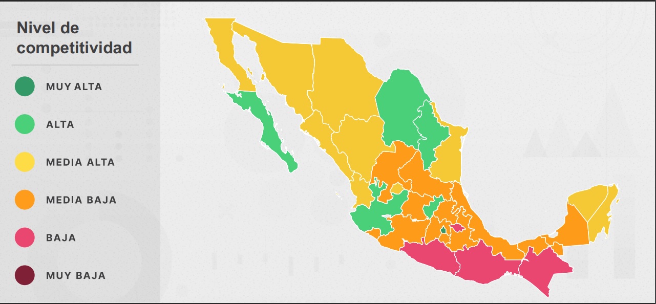 Zacatecas, reprobado en competitividad