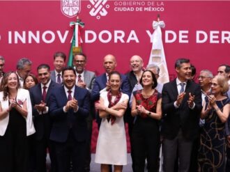 Sheinbaum anuncia su salida del Antiguo Palacio del Ayuntamiento