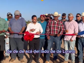 Rehabilitan caminos sacacosechas en Pinos