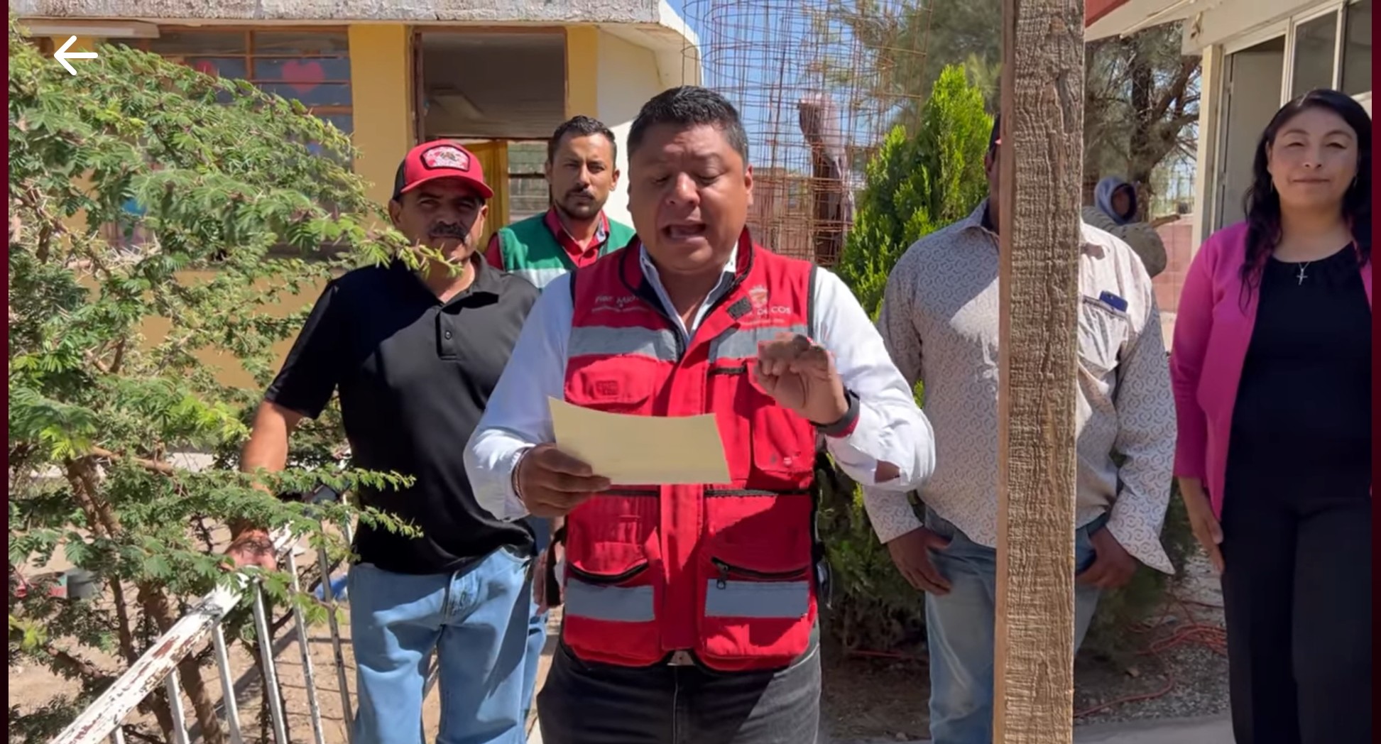 Inicia la rehabilitación de sanitarios en escuela primaria de Chupaderos