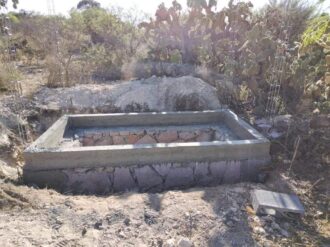 Construyen baños ecológicos en Pánuco