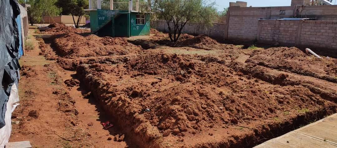 Ejecutan obra en Llano Blanco Norte