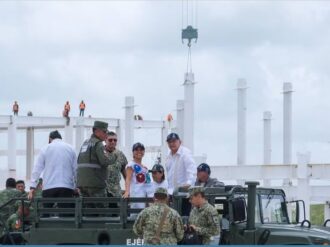 AMLO supervisa avances del nuevo Aeropuerto Internacional de Tulum Felipe Carrillo Puerto