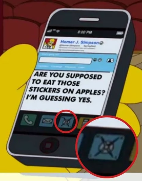 ¿Los Simpson predijeron el nuevo logo «X» de Twitter?