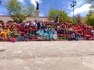 Promueven danzas tradicionales de Pinos