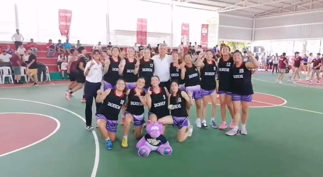 Se encumbran basquetbolistas en los Conade