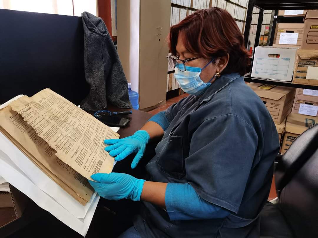 Agilizan labor de investigación en el Archivo Histórico de Sombrerete