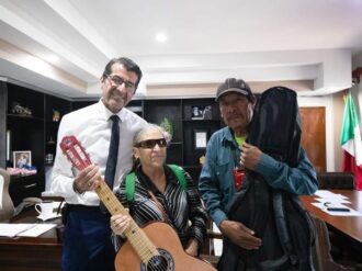 Apoya alcalde de Calera a Jose y a Lino