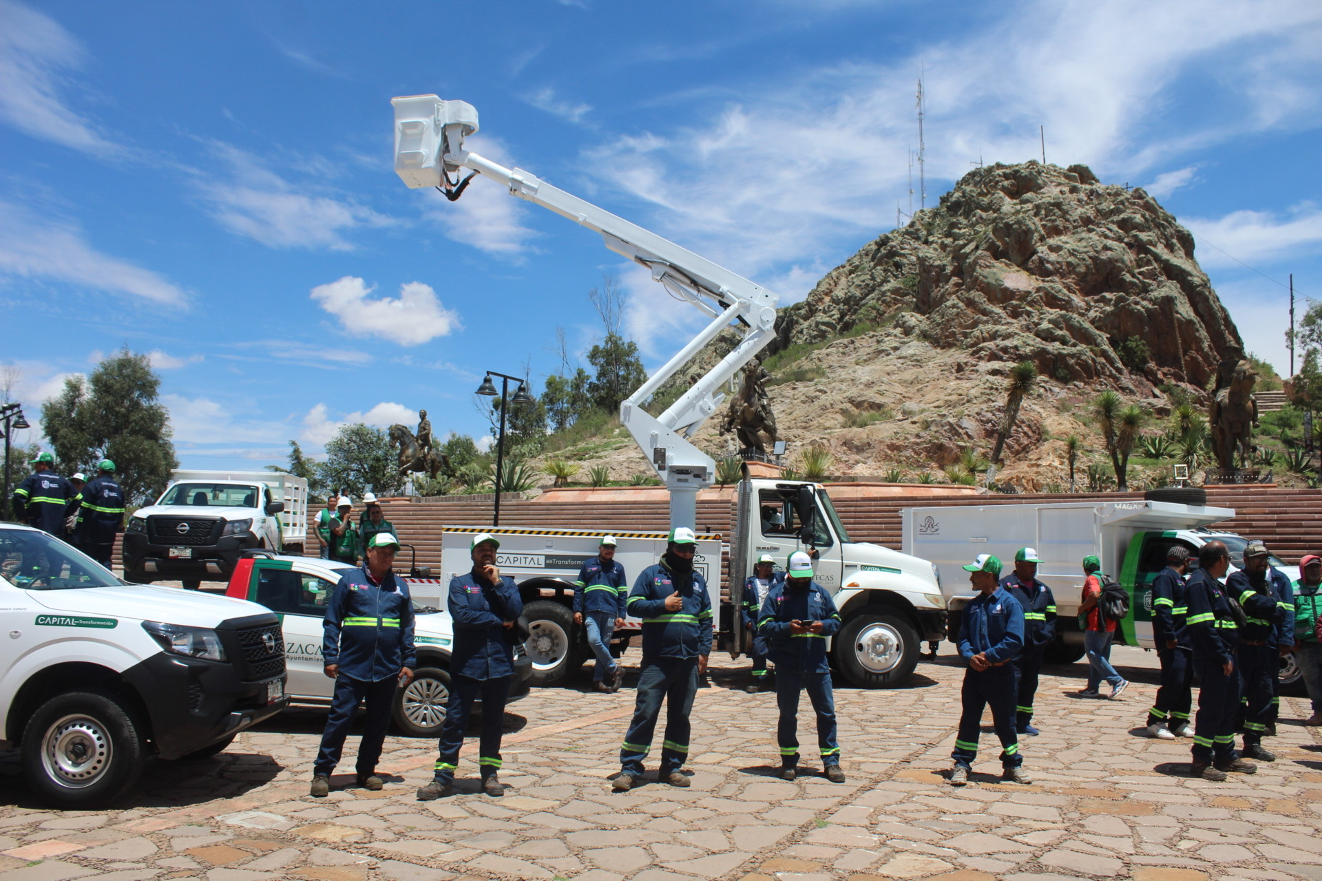 Con parque vehicular mejorarán servicios en la capital 