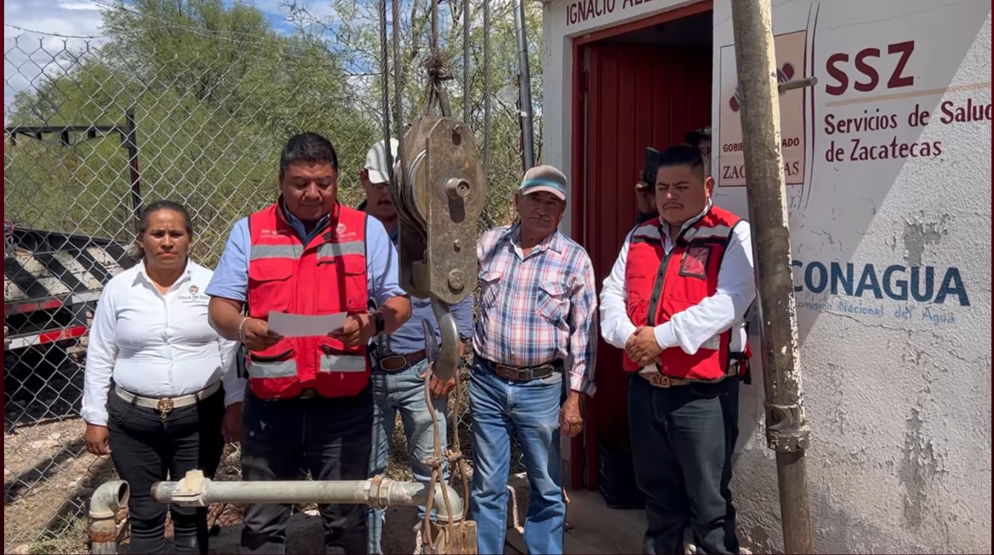 Invierten 128 mil pesos en bomba de agua potable