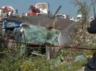 Deja al menos 7 muertos volcadura de autobús en la México-Querétaro