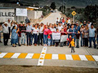 Entrega Omar Téllez más obra en Arroyo Hondo