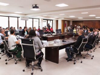 Reconocen la labor del equipo de transparencia de la capital