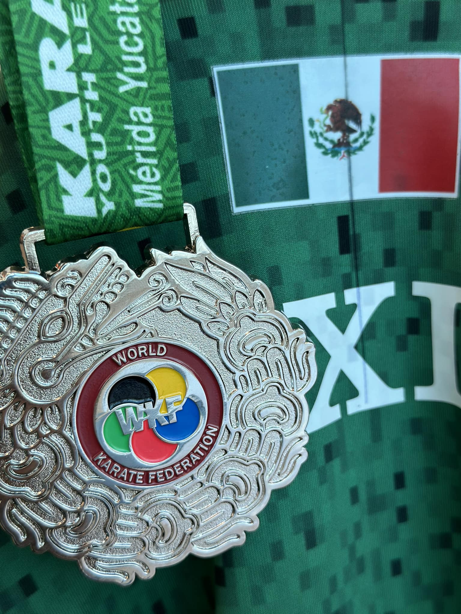 Plata para Melina Frías en la Liga Mundial de Karate 2023