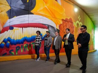 Plasman en murales la historia de Zacatecas 