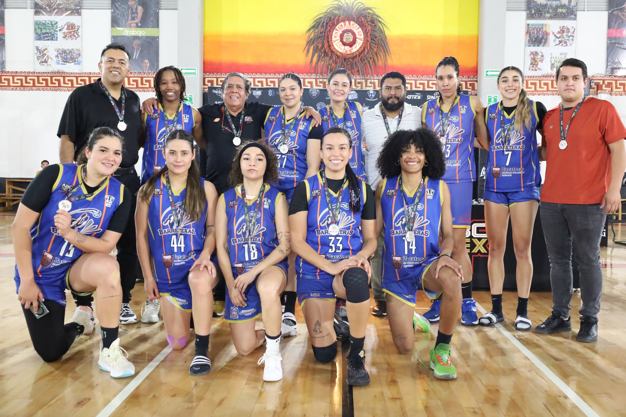 Barreteras, subcampeonas de la Conferencia Sur