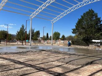 Avanza construcción de domo en Agua Zarca